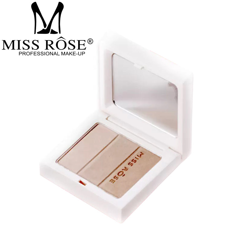 Miss Rose Pocket Travel Pressed Powder