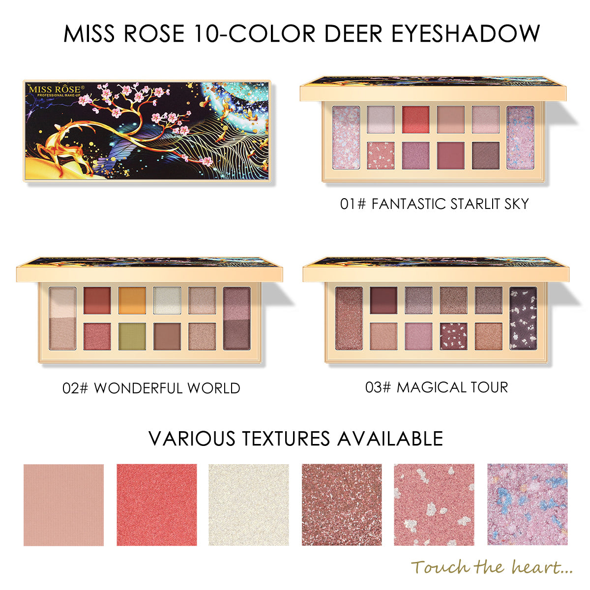 Miss Rose Magic Eyeshdow Palette