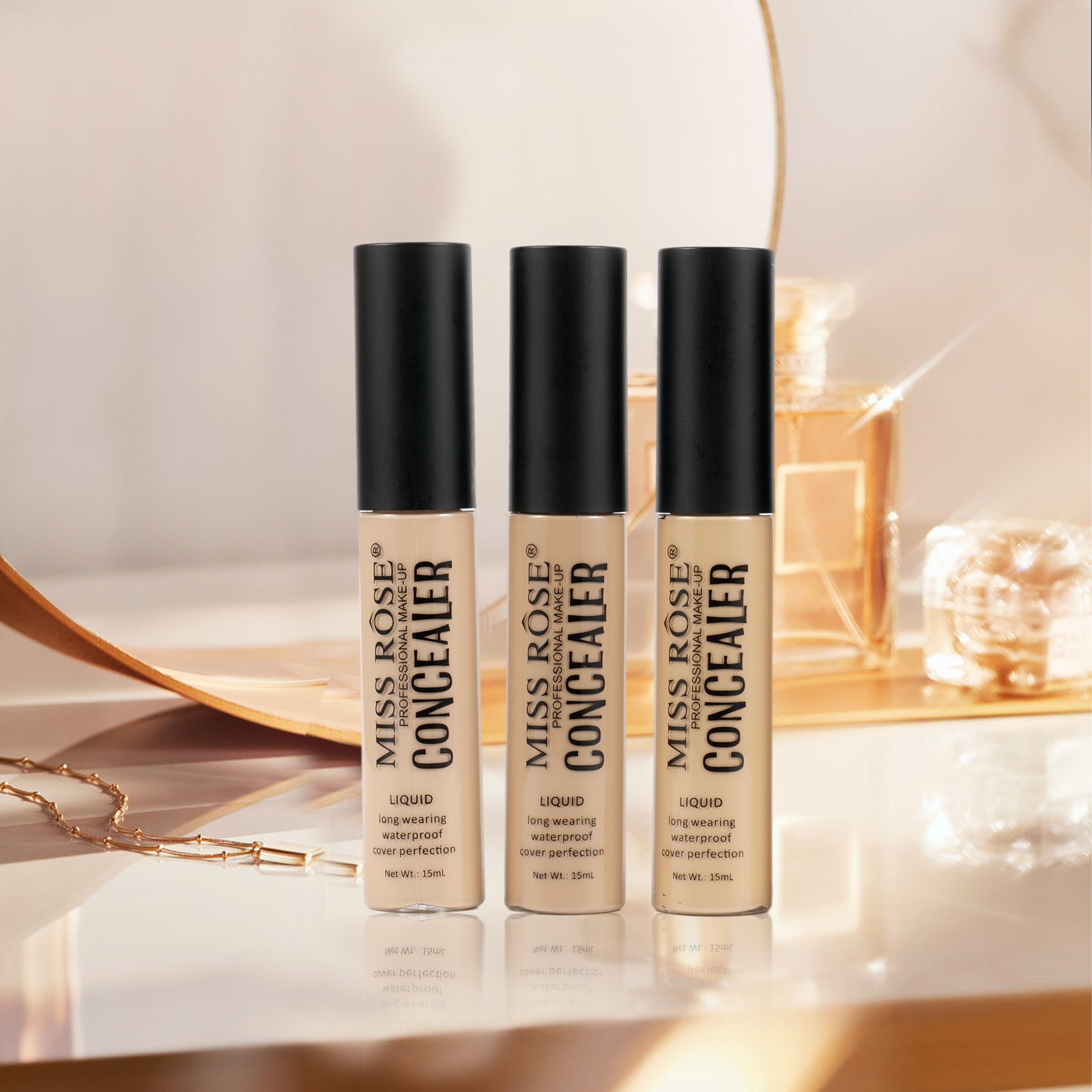 Miss Rose Waterproof Liquid Concealer